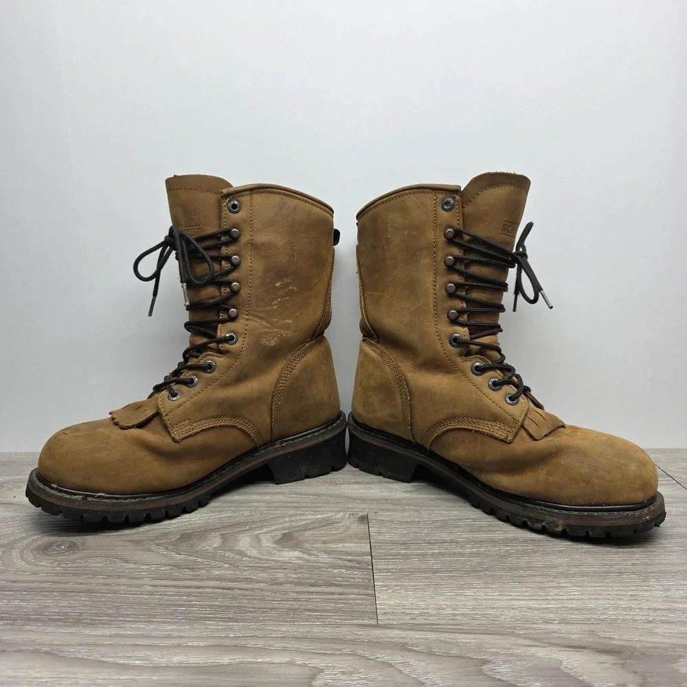 C.E. SCHMIDT Boots - US SZ 10M - CES009TS -  Steel‎ Toe Leather Work Boots